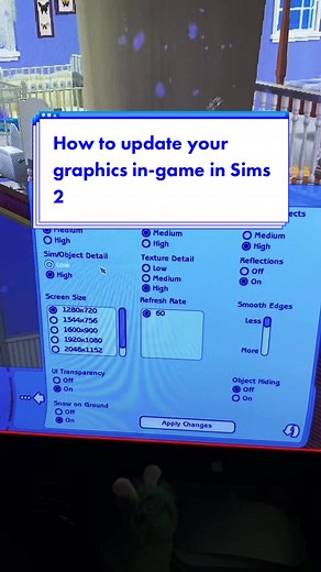 The Sims 2 Graphics Tutorial for Windows 11