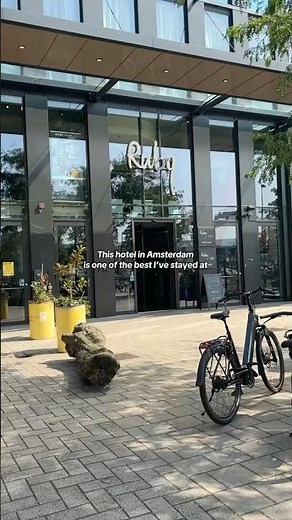 Ruby Emma Hotel in Amsterdam. #Travel #Amsterdam #hotel