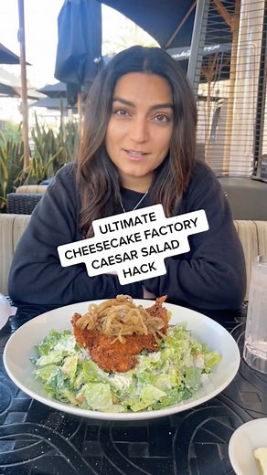 The Cheesecake Factory 🍰 on Instagram: "We heard you ❤ Order the Louisiana Chicken Caesar Salad for a limited time on DoorDash with a DashPass membership. Get it via the link in our bio 😍 #cheesecakefactory #salad #hack #foodie (🎥 @majortraeger ) @doordash"