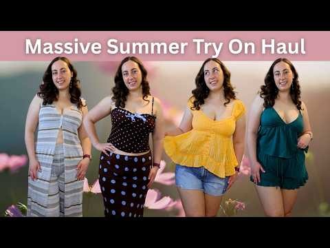 Massive Aerie Summer Try On Haul + Review | Petite Curvy AE + Aerie Finds