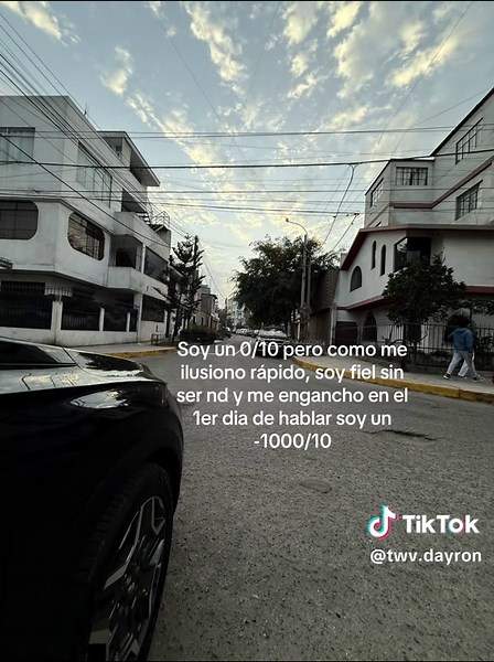 Soy un 0/10 pero me ilusiono rápido y soy fiel