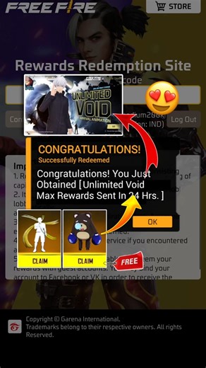 FREE FIRE REDEEM CODE | FF REWARDS REDEEM CODE | FF REDEEM CODE TODAY 17 JANUARY | REDEEM CODE