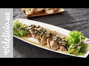 フライパンだけでできるイタリア定番の豚肉料理「スカロッピーネ」の作り方(Scaloppine) | Chef's Holiday