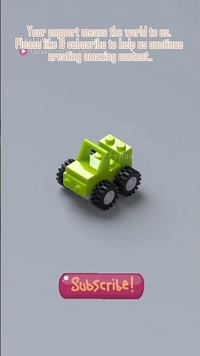 Build a Cute LEGO Jeep in 13 Seconds! 🚙 | Easy LEGO Tutorial #shorts