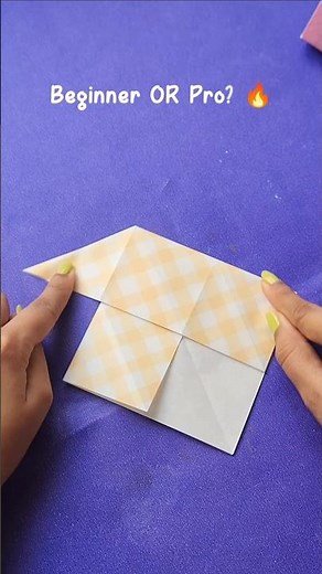 How to Make a Tiny Gift Box with Paper 🎁 | Easy Origami DIY #Shorts