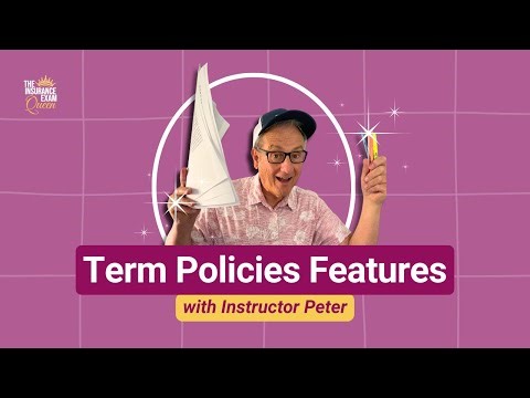 Term Insurance Features