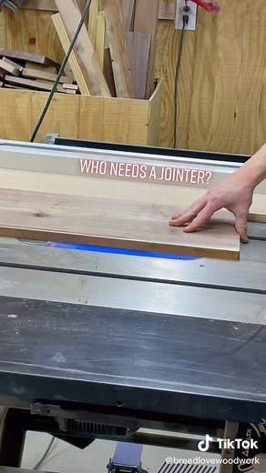 #jointer #join #tablesaw #smallbusiness #woodtok #woodworking #walnut #farmhouse #arkansas #thirdday #breedlovewoodworking #