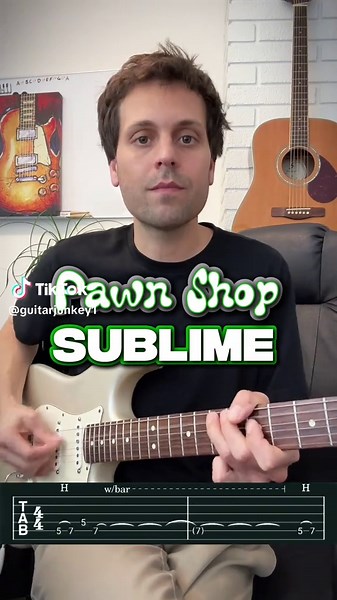 Learn Sublime's 'Pawn Shop' with Easy Guitar Tabs