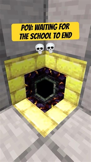 MINECRAFT LOOP is Endless!! 😵‍💫💀 #shorts