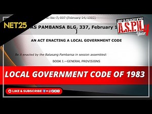 Araw Sa Pilipinas Noon: Pagpapatupad ng Local Government Code | ASPN