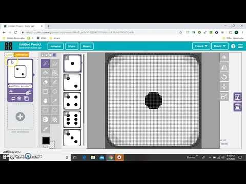 Make Dice for a Board Game in Game Lab on Code.org