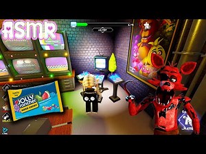 ASMR Roblox Five Nights Hunted Cozy Whispering + Hard Candy Sounds 💤 😱