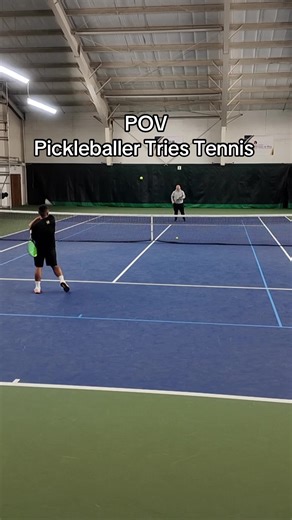 Pickleballer Tries Tennis: A Unique Perspective