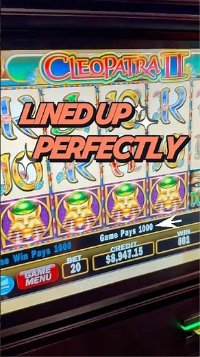 Purrrfectly lined up hit!🐱 #casino #slots #cleopatra #cats