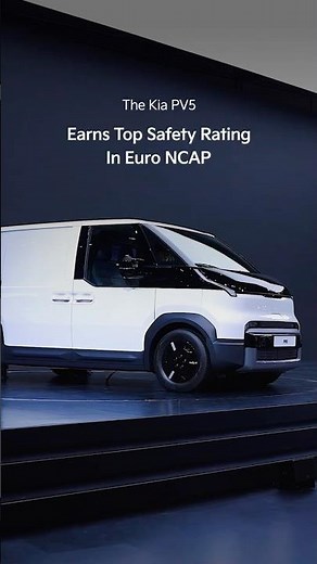 Kia PV5 Cargo: Five-Star Safety Rating in 2025 Euro NCAP | Kia