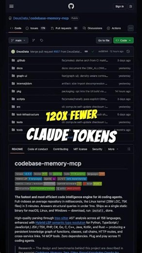 codebase-memory-mcp: The MCP That Cuts Claude Tokens by 120x