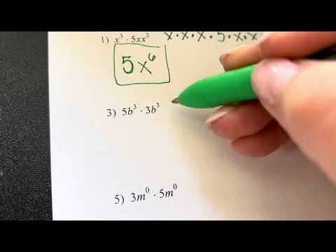 Simplifying expressions (multiplication)
