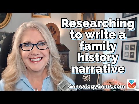 Researching to write a family history narrative with author Dale Spaulding