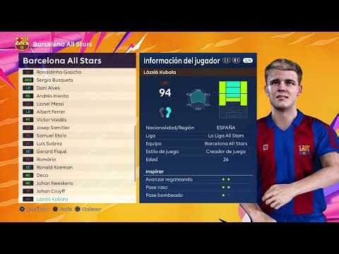 Barcelona All Stars/Poncho's Classic Patch [PES 2021]