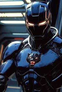 The Iron Panther – A New Superhero Is Born! 🐾⚡