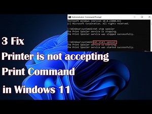 Printer Won’t Take Print Commands? Here Are 3 Quick Fixes for Windows 11!