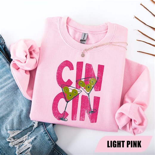 Cin Cin Cocktail Sweatshirt, Italian Summer Shirt Tee, Aperitivo Graphic Shirt, Martini Lover Gift, Coastal Vacation Outfit, Trendy Style - Etsy