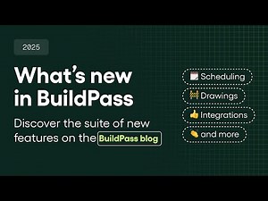 BuildPass Q1 Feature Release