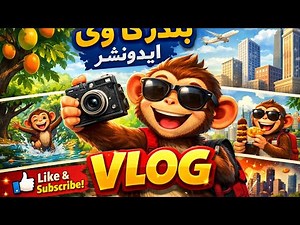 Funny Monkey Vlog Adventure | Jungle to City Monkey Vlog 🐒😂