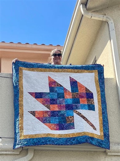 Autumnal Cotton Batik and Minky Maple Leaf Quilt - Etsy