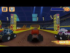 Blaze and the Monster Machines - Racing Game 🔥 Get ready to race with Blaze! - The MONSTER DOME Map!