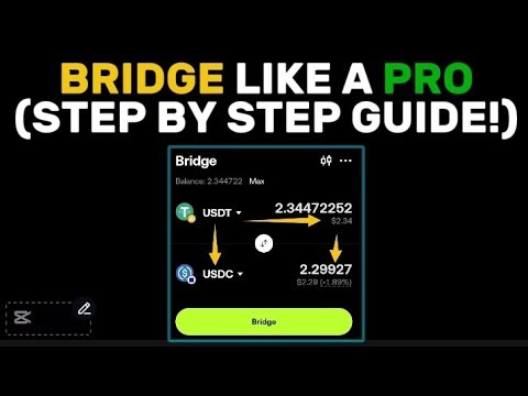 💥 How to BRIDGE Crypto from one network to another