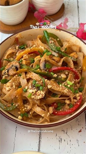 Thai Noodles recipe #shorts #youtubeshorts #shortsfeed