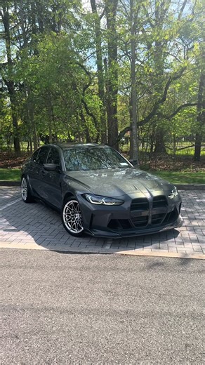 Dravit Grey Paint Finish on BMW M3