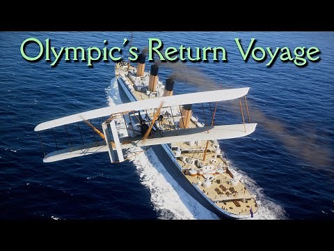 Olympic's Maiden Return Voyage - June 28th - July 5th, 1911