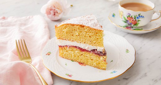 3.5K views · 203 reactions | Soft, tender, and fluffy, this Victoria Sponge Cake recipe is a simple but delicious cake that’s a British classic for a reason. | Preppy Kitchen | Facebook