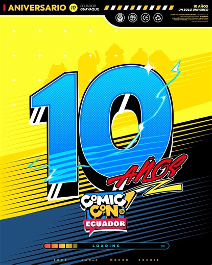 🤩 Este 2026 vamos a cumplir 10 años y ya queremos contarles todo lo que se viene... 🫢 #ComicConEcuador2026 | Comic Con Ecuador