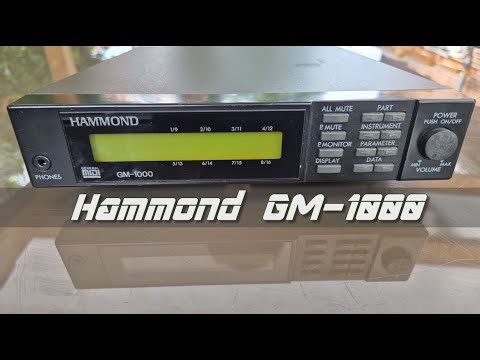 Doom II & Doom I Music on Hammond GM-1000