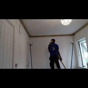 Suspended Ceiling Installed with Led light | POP #diy #led #light #drop