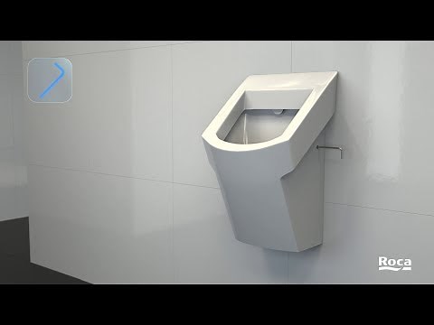 Duplo Urinal Universal - Installation | Roca