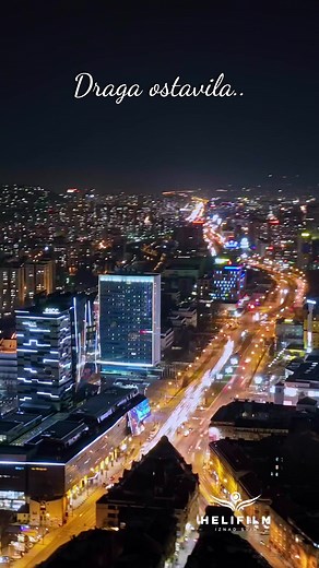 Sarajevo Nightlights: A Drone View featuring Dino Merlin | Bosnia and Herzegovina