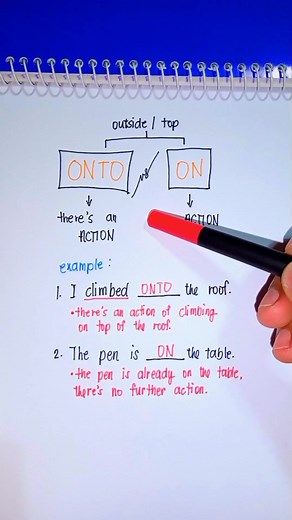 22K views · 769 reactions | ONTO vs. ON樂 Learn Basic English. #fyp...