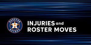 Latest Astros injuries & transactions