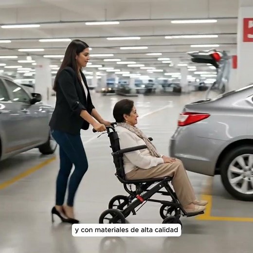Ultra-Lightweight Portable Wheelchair | Transfer Chair | For Seniors | For Travel