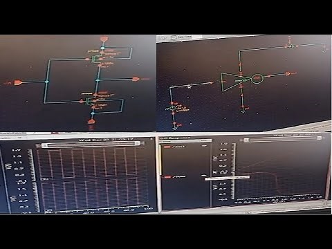 VLSI Lab, Part-B, Analog design, Inverter Simulation