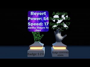 How to get Admin and Revert Glove - Slap Battles but bad (Roblox)