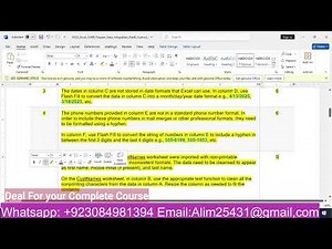 YO22_Excel_CH09_Prepare_Data_Integration_PartB | YO22 Excel CH09 Prepare Data Integration PartB
