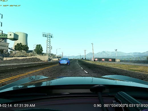 BEAMNG-驾驶CCF2追逐宝马i4 M50(行车记录仪视角)