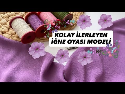 310) EASY-TO-PROGRESS NEEDLE LACE MODEL / Turkish Needle Lace