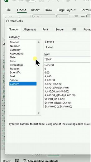 How to Add Prefix in Excel