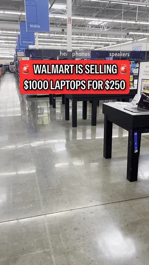 12K views · 137 reactions | Walmart discounted these $1000 laptops to just $250 each  Keep in mind not every store is going to have this deal  If you want to find deals like these the moment they happen, comment “JOIN” and i’ll invite you to our FREE Discord group  | Retail World | Facebook